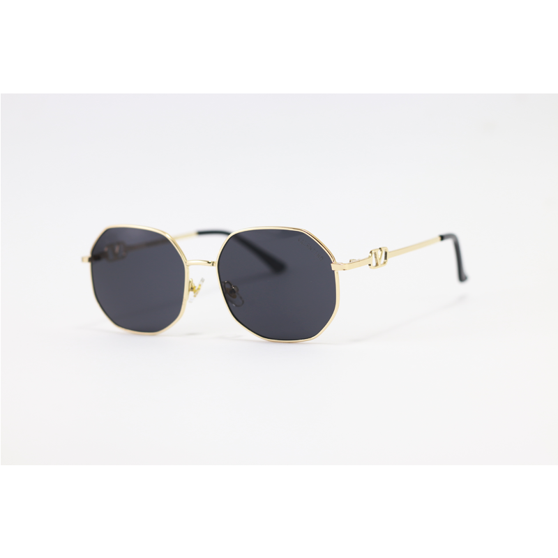 Valentino - 7907 - Metal - Octagonal - Sunglasses