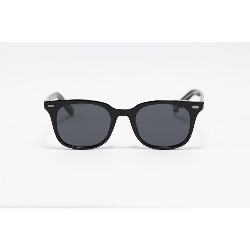 Moscot - 9001 - Black - Acetate - Rectangle - Polarized - Sunglasses Unisex