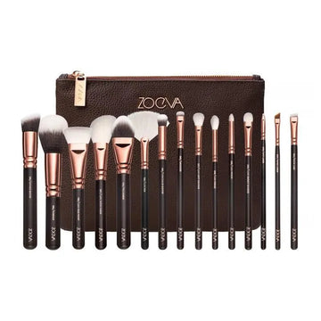 Zoeva 15 Piece Makeup Brushes With Pouch