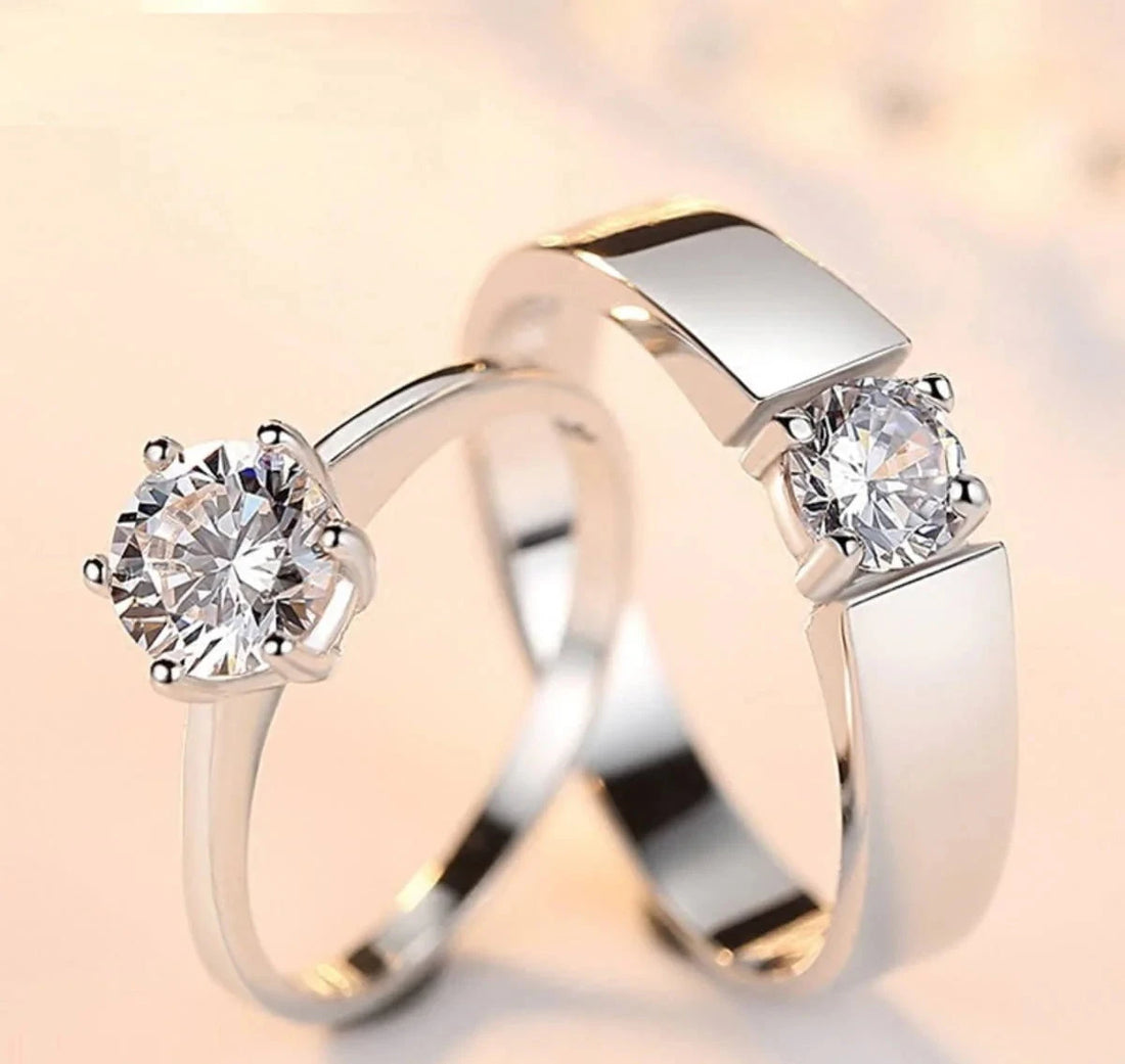 Forever Together: Stunning Matching Couple Rings