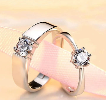 Forever Together: Stunning Matching Couple Rings