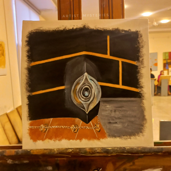 Handmade Hajar al-Aswad Print